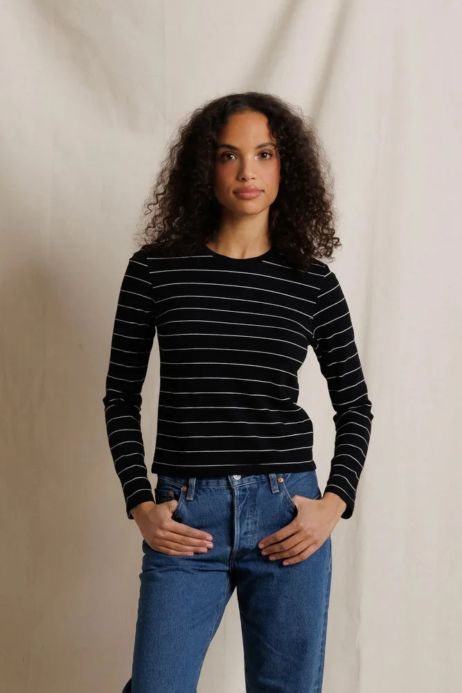Pet233 Long Sleeve Stripe Tee