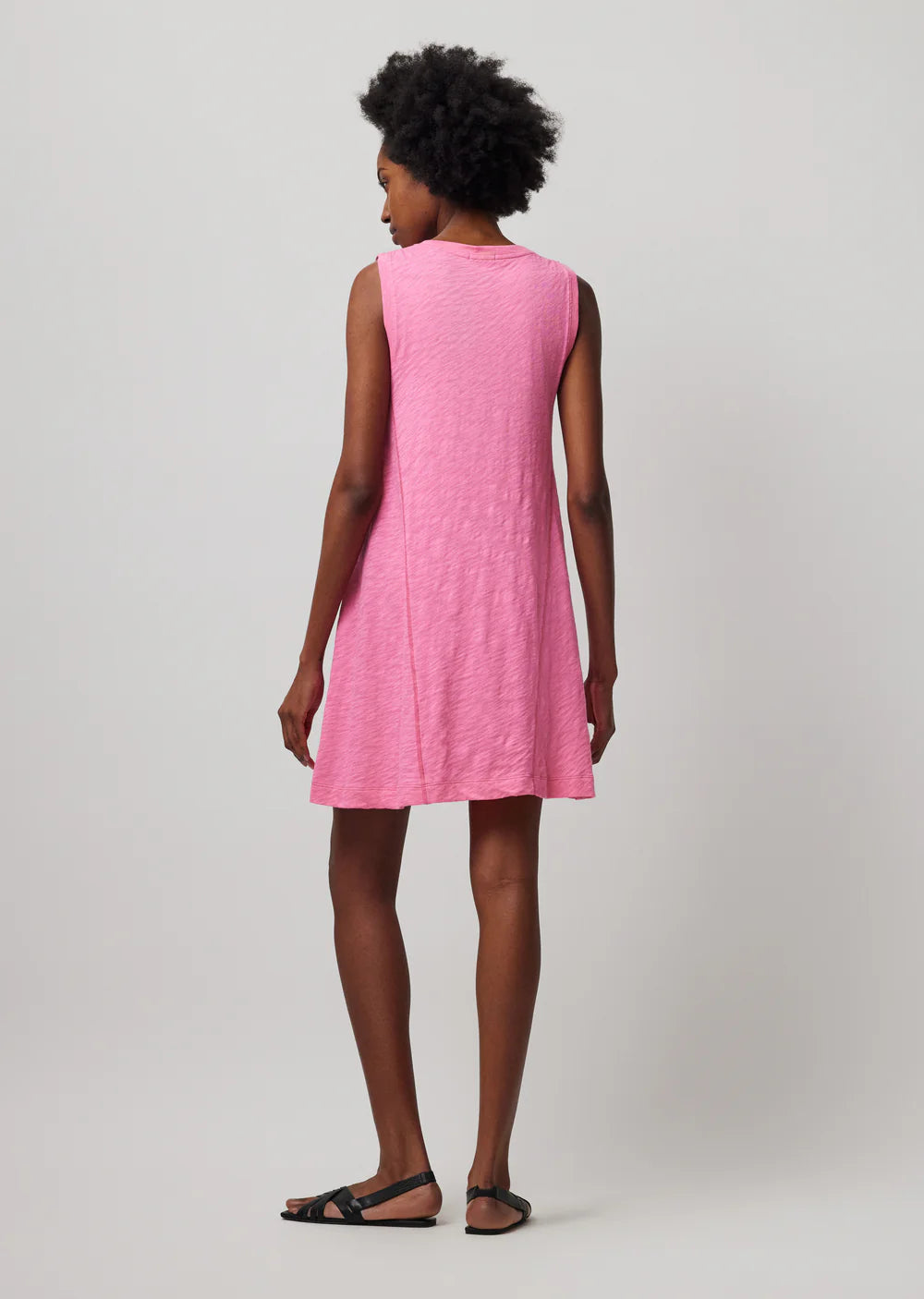 Ataw2460 ATM Pink Lotus Swing Dress