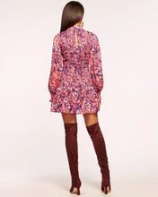 Load image into Gallery viewer, Raa9233012 Cabernet Floral Dress
