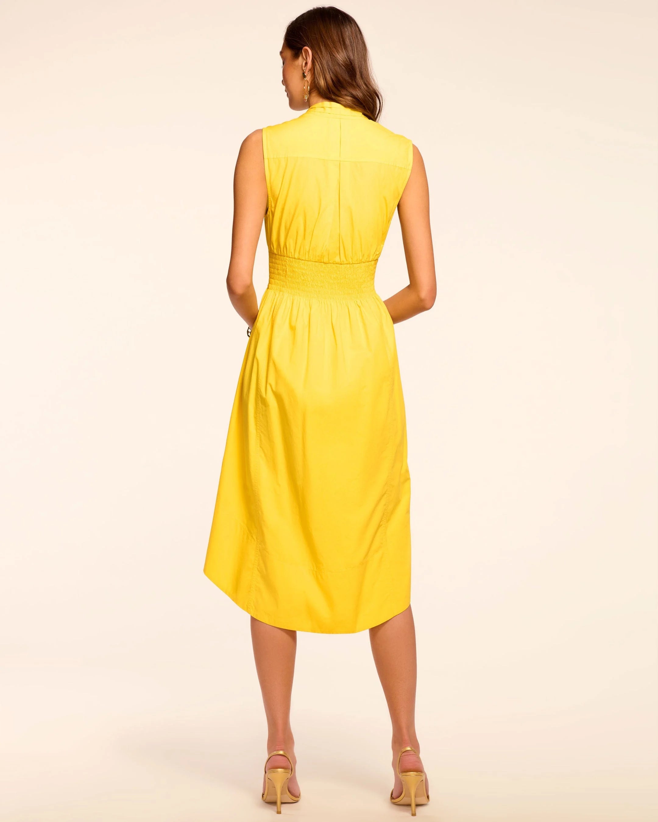 Raa04253011 Lemon Drop Midi Dress