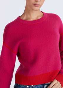 De419235 Reversible Crewneck Sweater