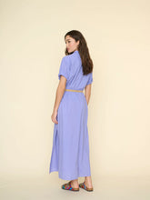 Load image into Gallery viewer, Xix4ctp114 Periwinkle Poplin Shirtdress
