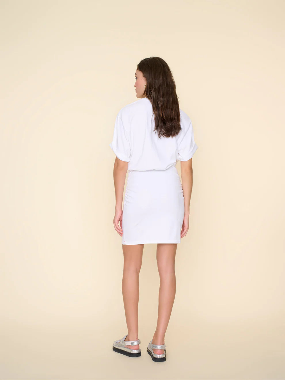 Xix4okj001 White Tshirt Dress