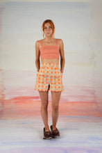 Load image into Gallery viewer, Rokak Orange Print Shorts
