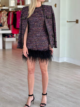 Load image into Gallery viewer, Re1799 Monet Mini Feather Dress
